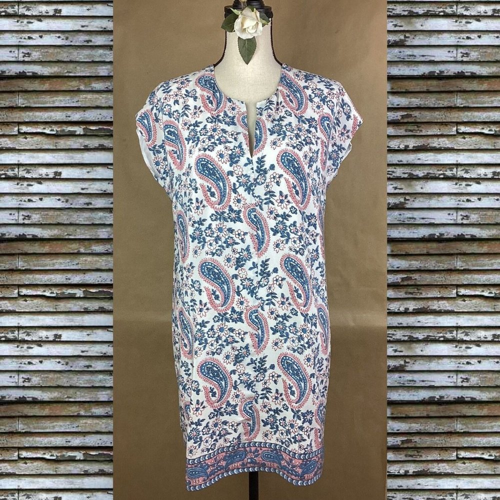 Madewell Silk Floral Dress